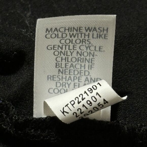 J. Jill Wearable Collection Tunic Top Women S Black V‎ Neck Rayon Stretch X68 - Picture 9 of 12